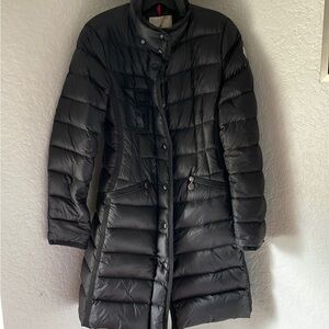 Moncler Hermine Authentic Women's Black Puffer Coat